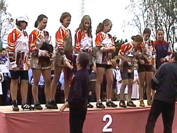 2. Platz C-Jugend weiblich: Baden