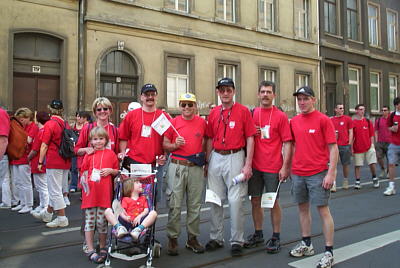Festzugteilnehmer des TSV